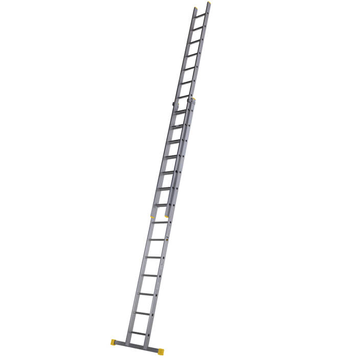 Werner Square Rung Double Extension Ladder