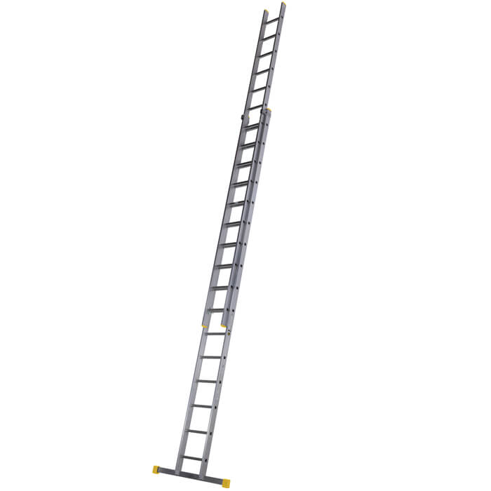 Werner Square Rung Double Extension Ladder