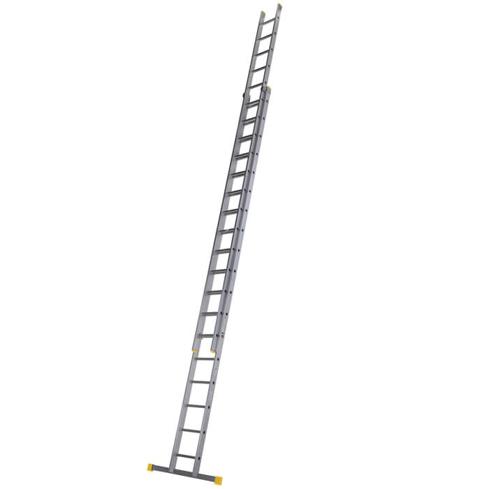 Werner Square Rung Double Extension Ladder