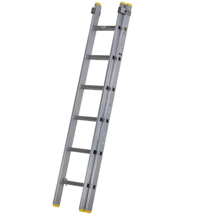 Werner Square Rung Double Extension Ladder