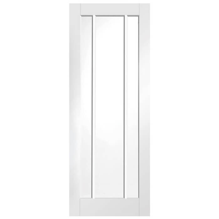 XL Joinery Worcester White Primed 3-Lites Internal Glazed Door