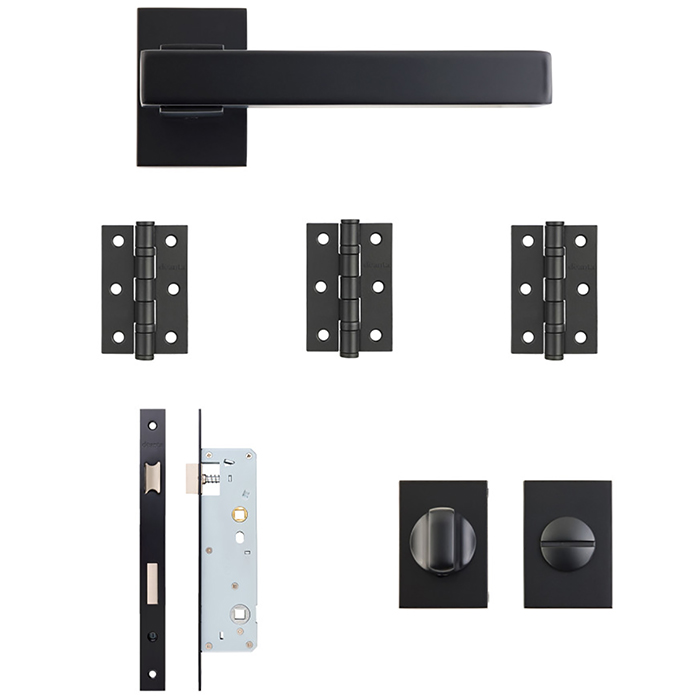 Deanta Argo Urban Bathroom Door Handle Kit