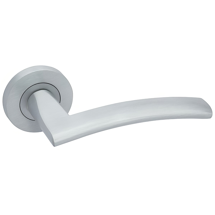 LPD Genoa Satin Chrome Door Handle Hardware Pack