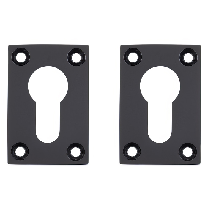 Deanta Pair Of Slim Rectangular Escutcheon