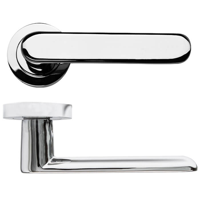 Deanta Parga Polished Chrome Handle