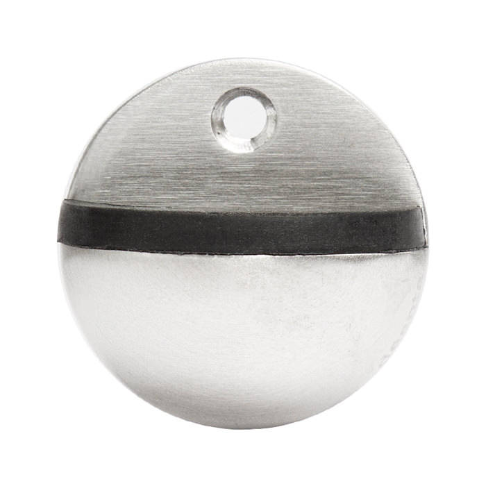 Deanta Oval Door Stop - Satin Stainless Steel