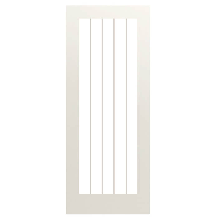 Deanta Ely White Primed 1-Lite Internal Glazed Door