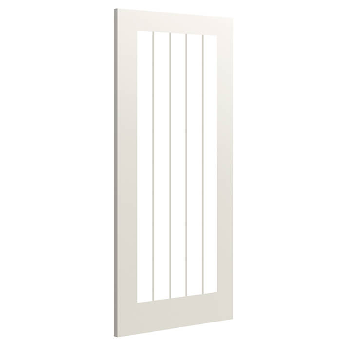 Deanta Ely White Primed 1-Lite Internal Glazed Door