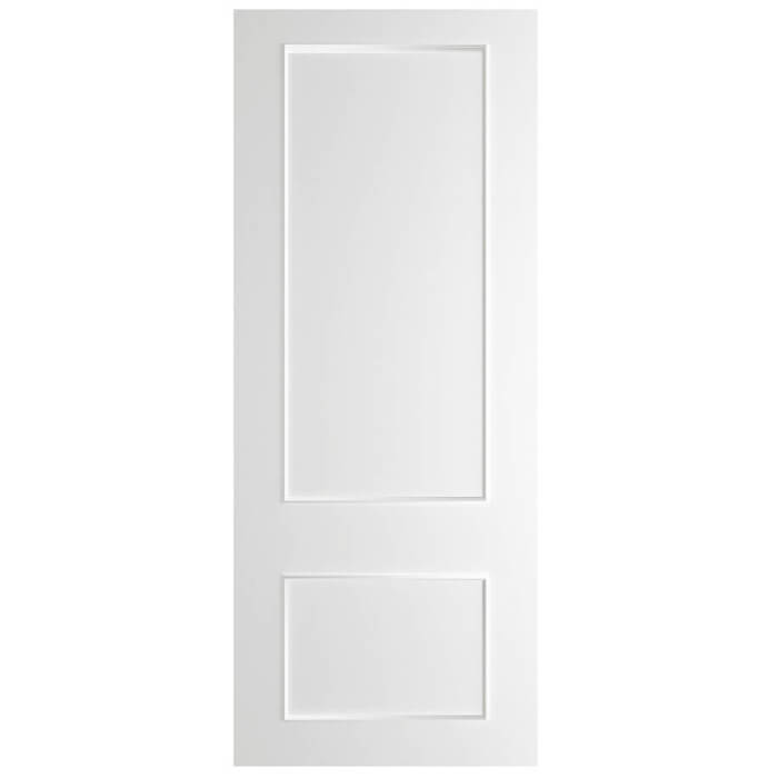 Deanta Sandringham White Primed 2-Panels Internal Fire Door