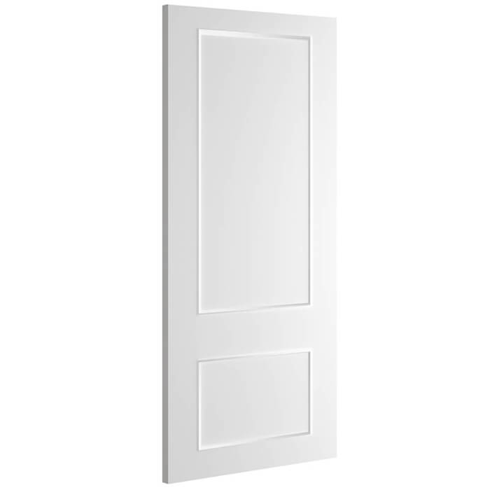 Deanta Sandringham White Primed 2-Panels Internal Fire Door