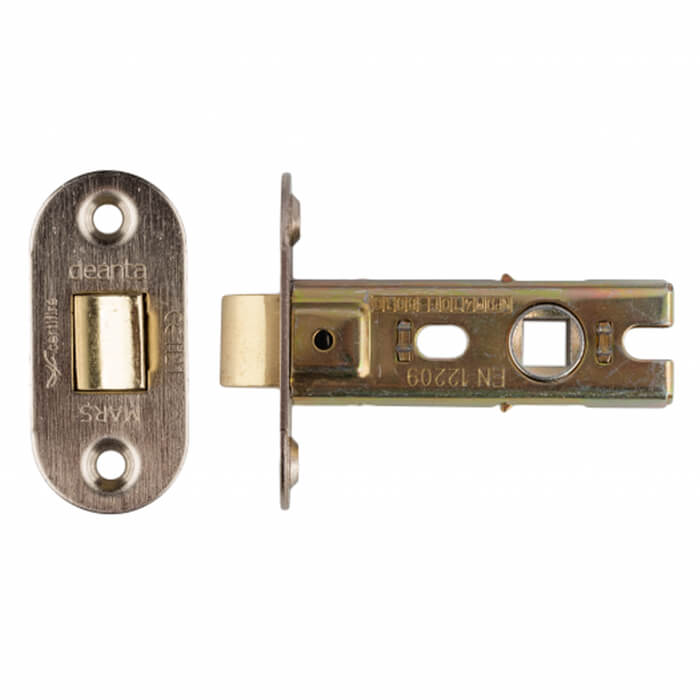 Deanta Tubular Latch Satin Nickel