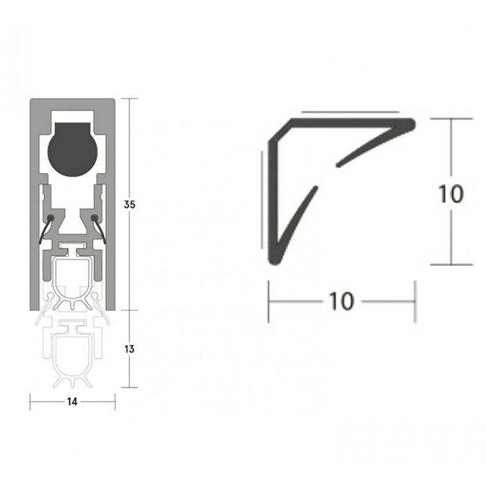 Deanta Acoustic Single Door Set