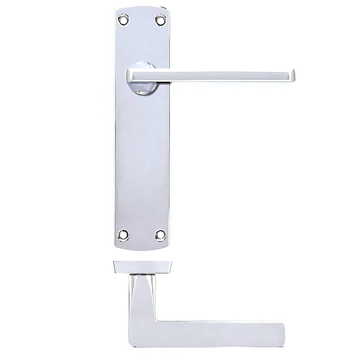 LPD Chester Polished Chrome Door Handle Hardware Pack