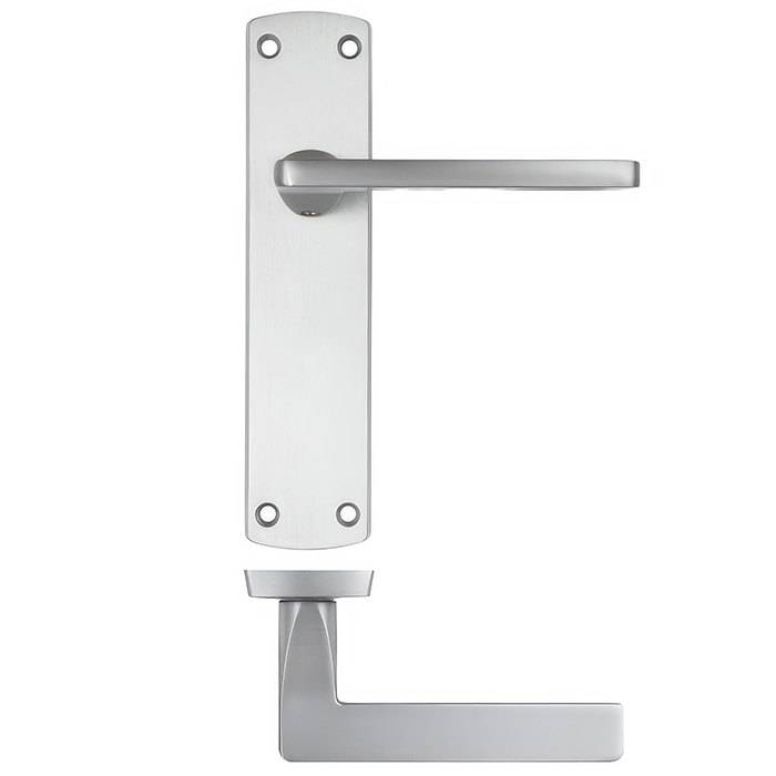 LPD Chester Satin Chrome Door Handle Hardware Pack