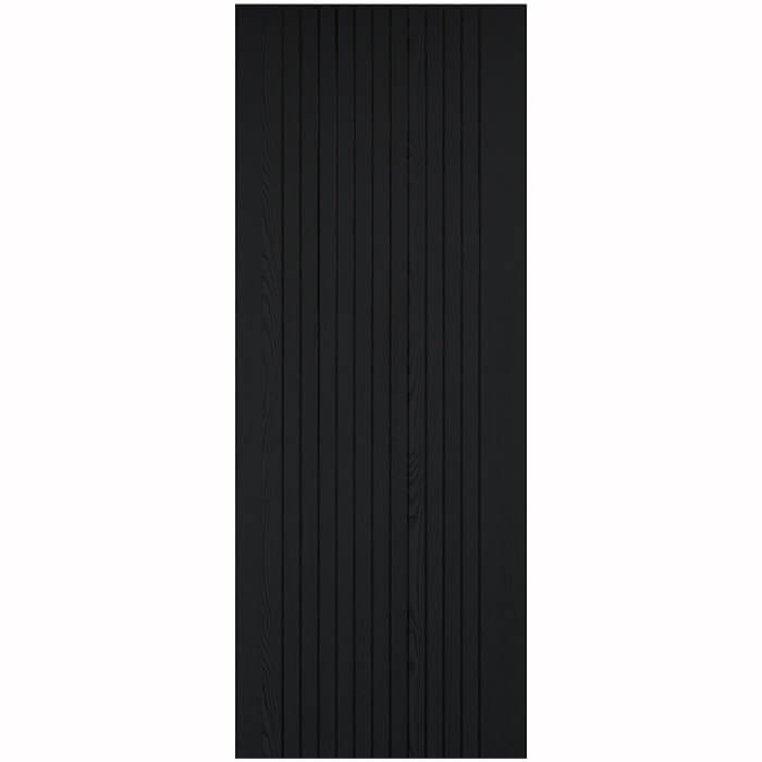 LPD Sydney Pre-Finished Black Laminate 11-Panels Internal Door