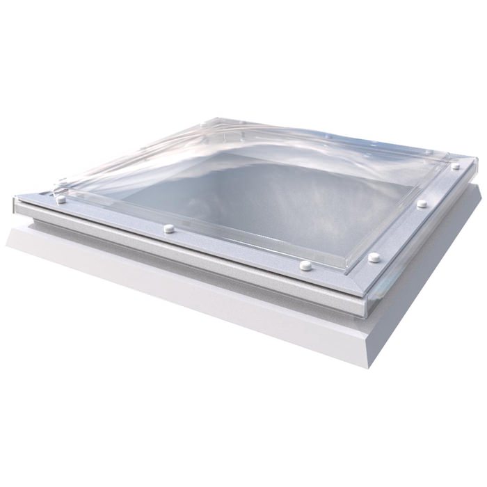 Brett Martin Mardome Trade 600 x 600mm Manual Opening Single Glazed Rooflight - Hit & Miss