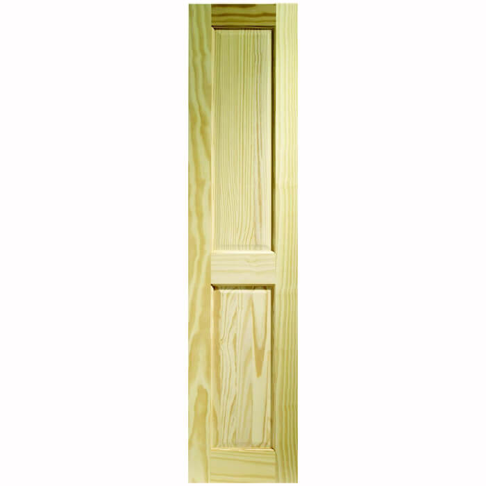 XL Joinery Victorian Un-Finished Clear Pine 2-Panels Internal Door