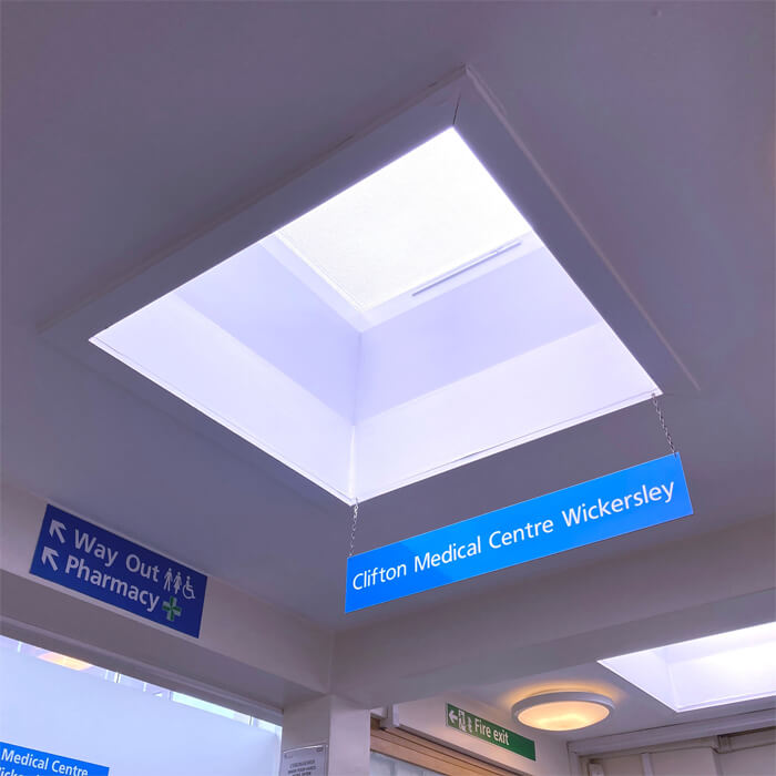 Brett Martin Mardome Trade Fixed Dome Single Rooflight With Powervent Extraction Ventilation - (3 Fan- 1 Speed)