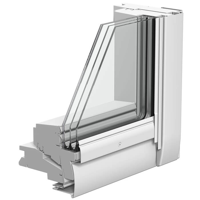 Velux INTEGRA Electric Top Hung GPU White Polyurethane Triple Glazing Roof Window