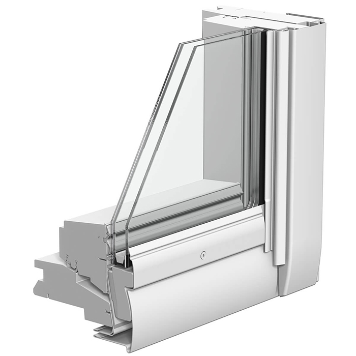 Velux INTEGRA Solar Centre Pivot GGU Comfort Glaze White Polyurethane Roof Window