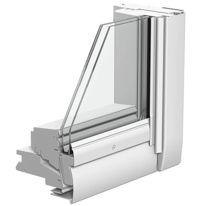 Velux INTEGRA Electric Centre Pivot GGU White Polyurethane Roof Window - 70 - Comfort Glazed