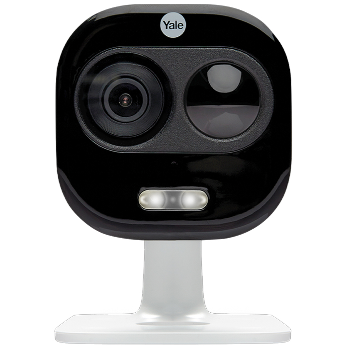 Yale HD1080 All-In-One Door Wi-Fi Camera With Spot Light And Siren - White