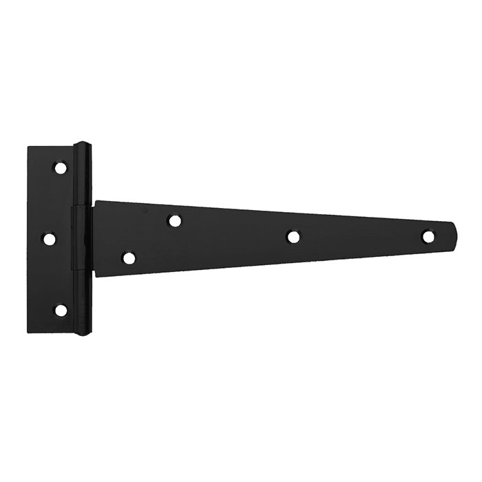 Dale Medium Duty Tee Hinge Black Japanned Finish