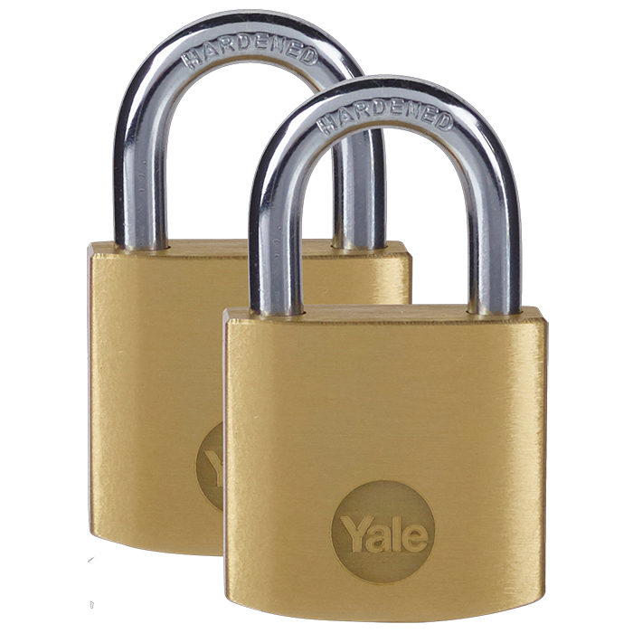 Yale Standard Security Brass Padlock