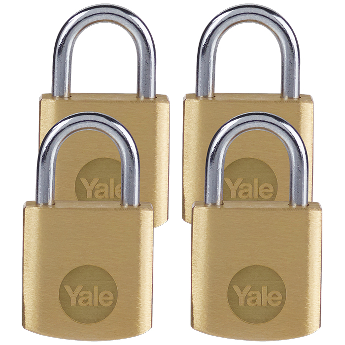 Yale Standard Security Brass Padlock