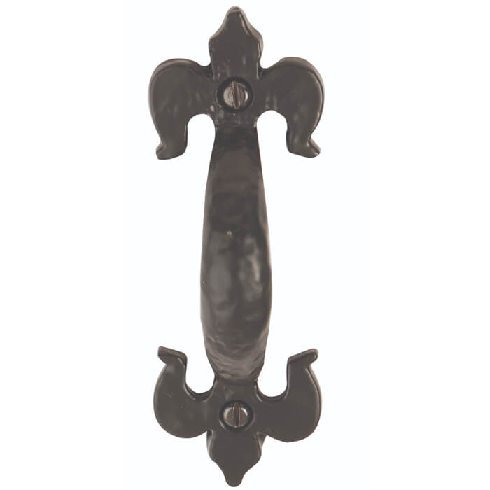 Union Fleur-De-Lys Antique Pull Handle