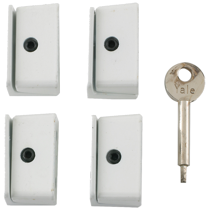 Yale 8K109 Window Locks (4+1) - White