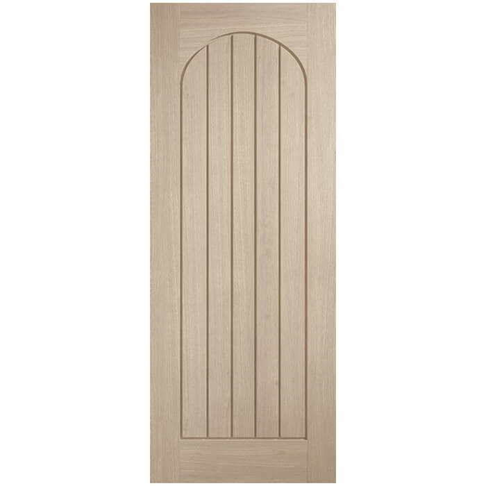 LPD Mexicano Arched Square Top Pre-finished Blonde Oak 5P Internal Door