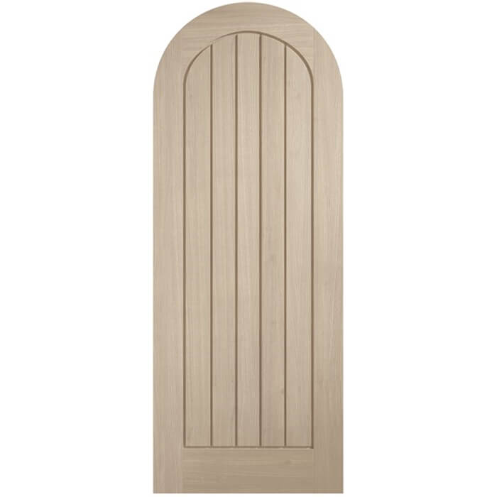 LPD Mexicano Arched Curved Top Pre-finished Blonde Oak 5-Panels Internal Door