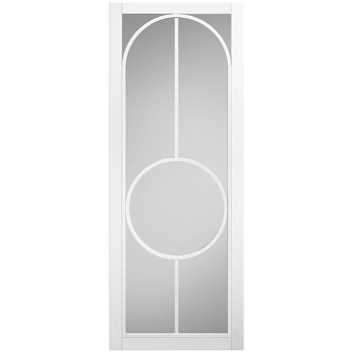 LPD Bowery White Primed 7-Lites Internal Glazed Door