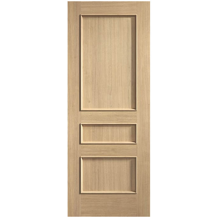 LPD Toledo Pre-Finished Oak 3 Panels Internal Door