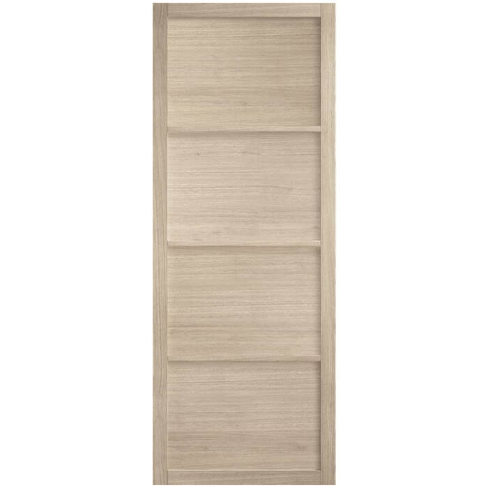 LPD Soho Pre-Finished Blonde Oak 4-Panels Internal Door