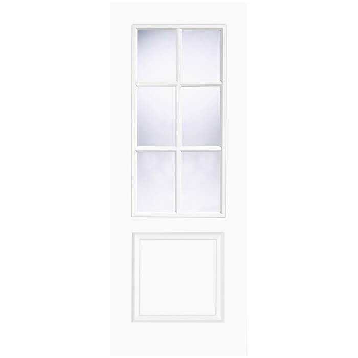 LPD Berlin Pre-Finished White 2P Internal Glazed Door