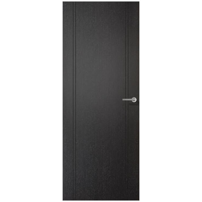 LPD Monaco Pre-Finished Black Laminate Internal Door