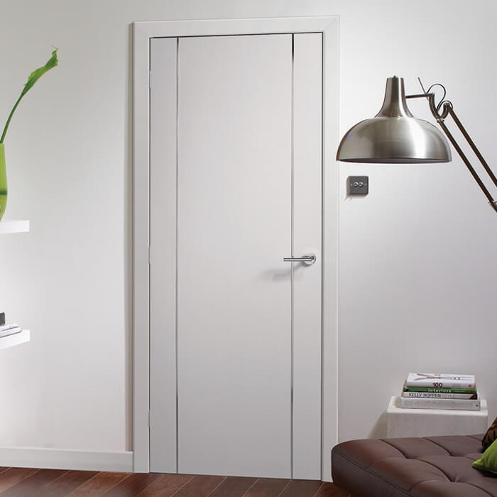 XL Joinery Forli Pre-Finished White Internal Door