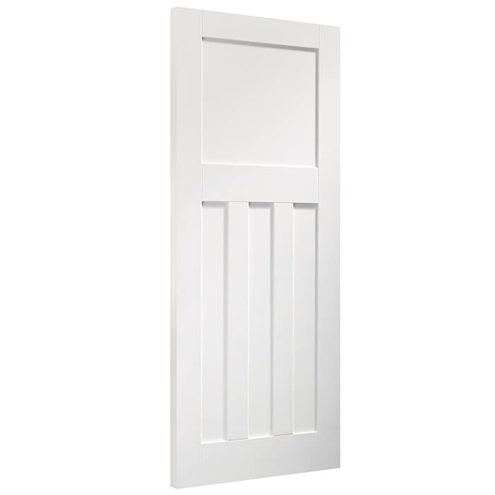 XL Joinery DX 4-Panels Internal White Primed Fire Door