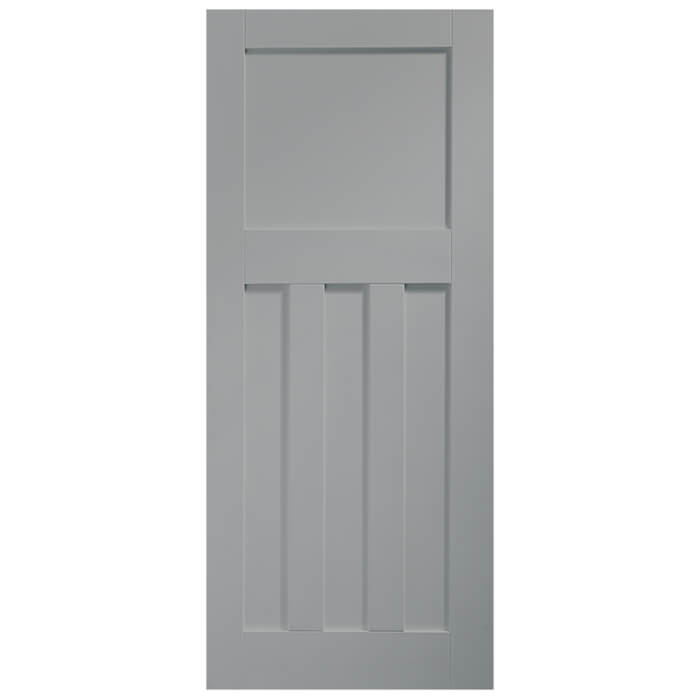 XL Joinery DX Painted Storm 4-Panels Internal Door