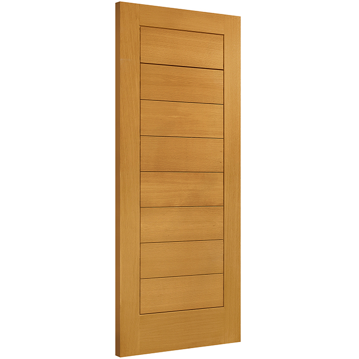 XL Joinery Modena Pre-Finished Oak 8-Panels External Door