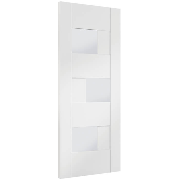 XL Joinery Perugia Pre-Finished White 3-Lites Internal Glazed Door