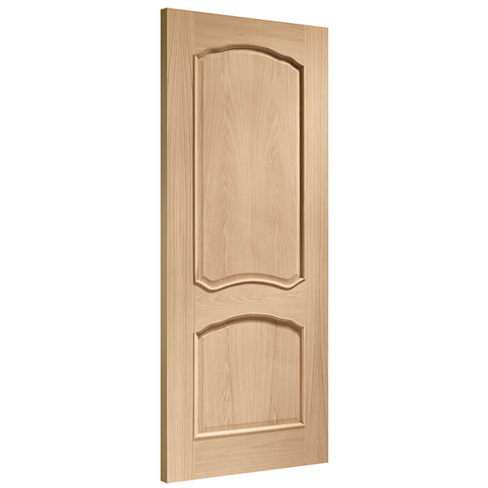 XL Joinery Louis Pre-Finished 2-Panels Internal Oak Door