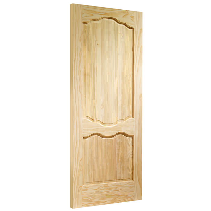 XL Joinery Louis Un-Finished Clear Pine 2-Panels Internal Door