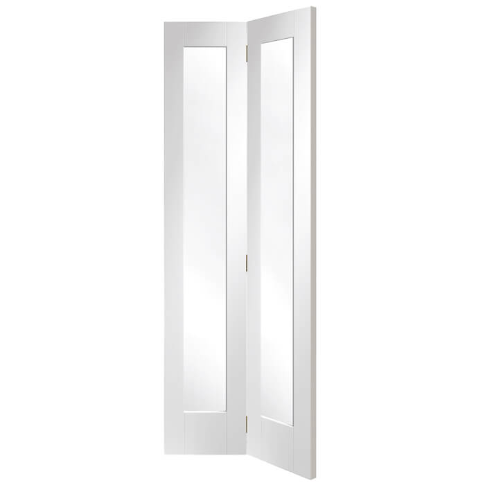 XL Joinery Pattern 10 White Primed 2-Lites Internal Bi-Fold Glazed Door