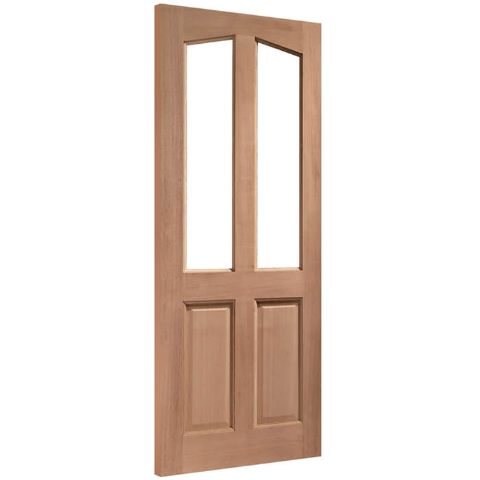 XL Joinery Richmond Un-Finished 2-Panel 2-Lites External Unglazed Door