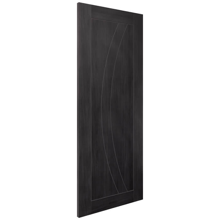 XL Joinery Salerno Laminate Umber Grey 3-Panels Internal Fire Door