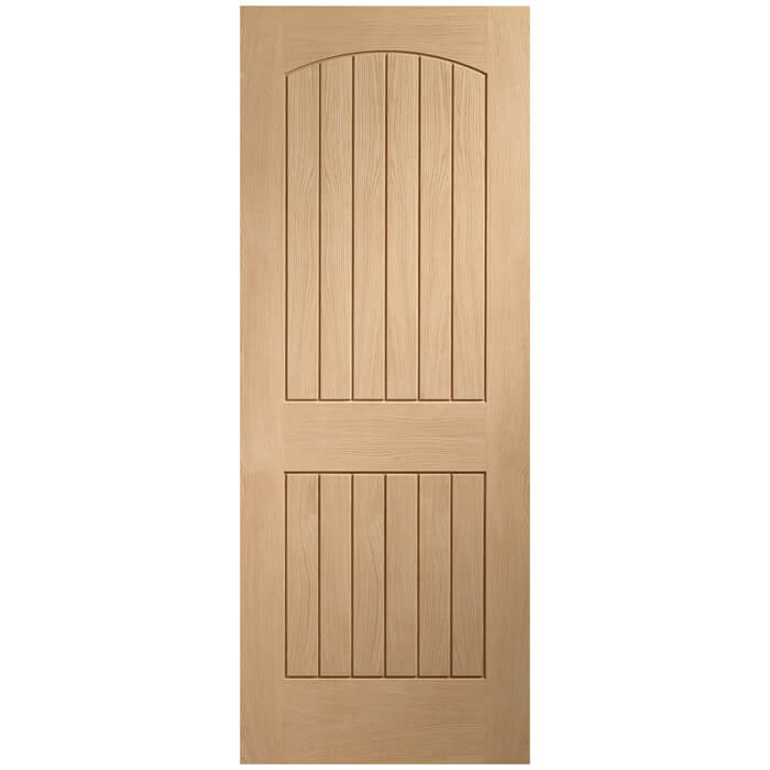 XL Joinery Sussex Un-Finished Oak 6-Panels Internal Fire Door