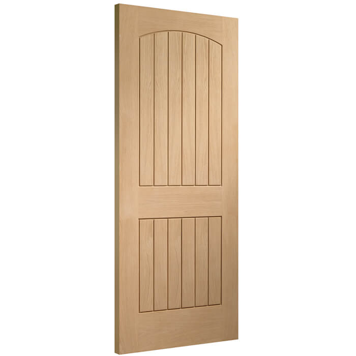 XL Joinery Sussex Un-Finished Oak 6-Panels Internal Fire Door